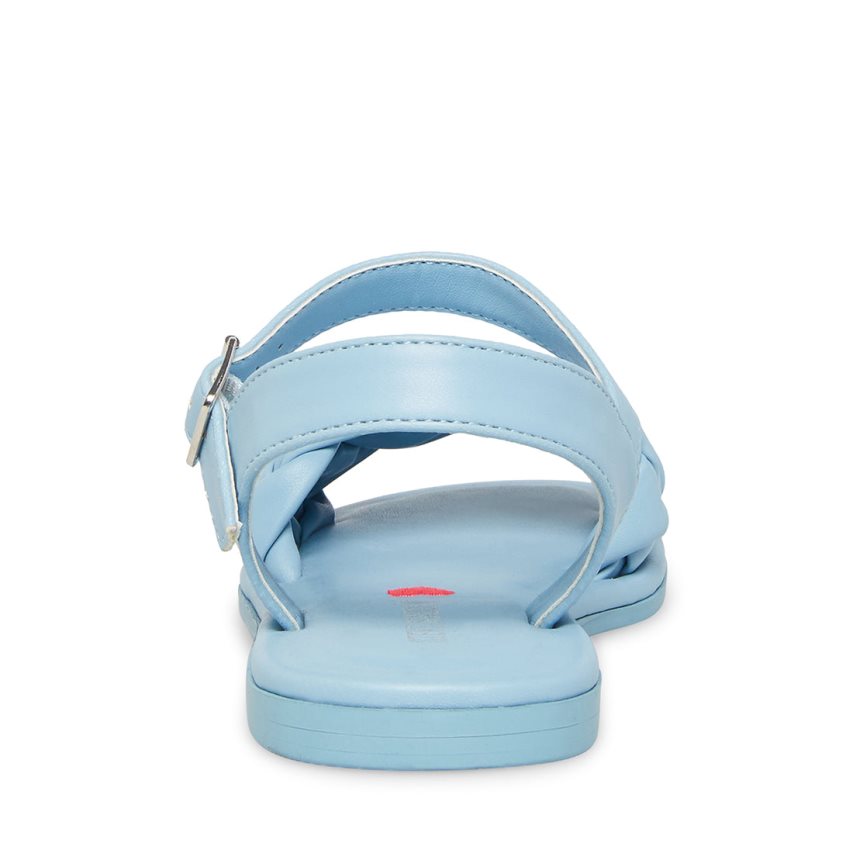 Blue Steve Madden Jkarina Kids' Flat Sandals | PH 5239AXP